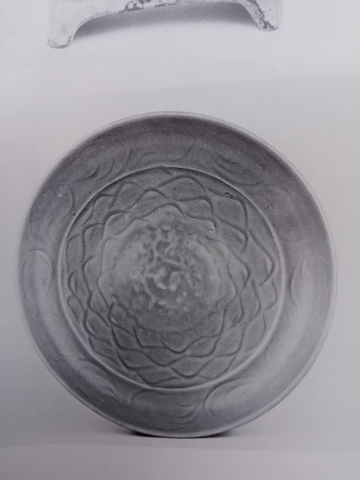 A Longquan celadon carved dish – Yuan/Ming Dynasty