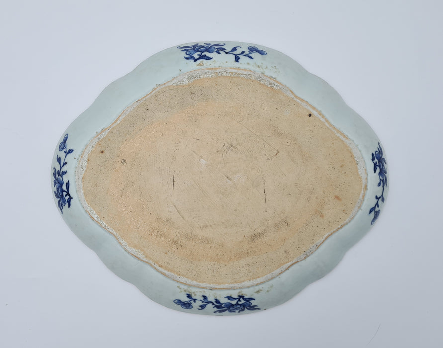 qianlong blue and white dish