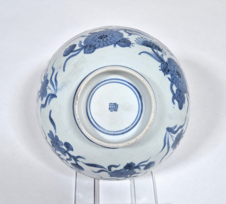 blue and white bowl kangxi