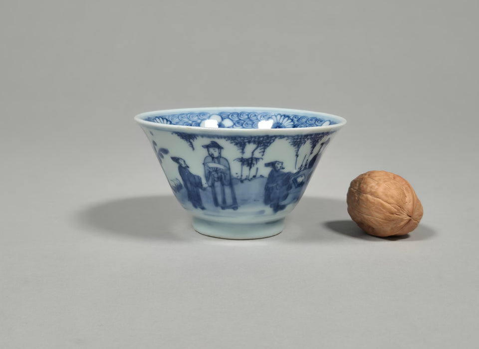 blue white cup transition period