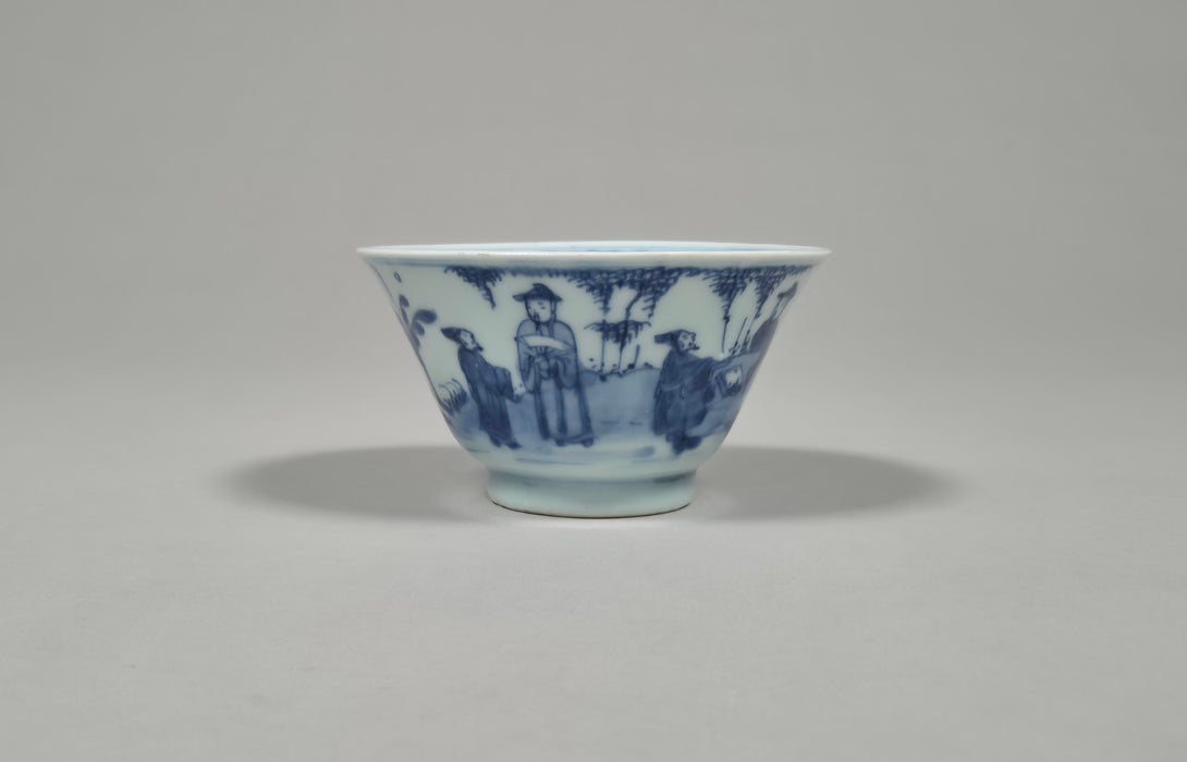 blue white cup transition period