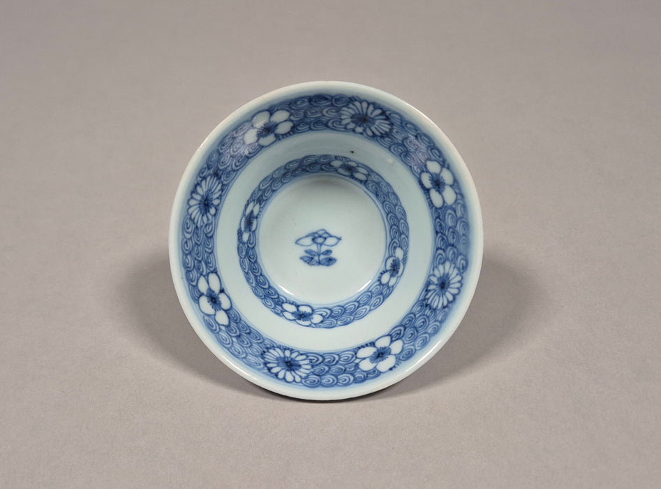 blue white cup transition period
