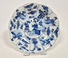 blue white long eliza dish kangxi