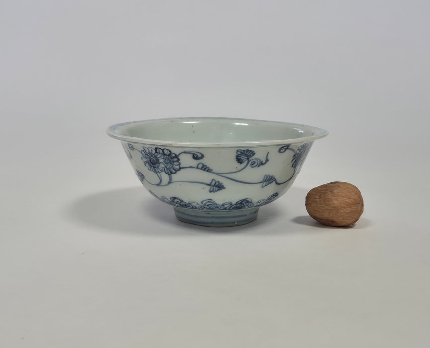 blue white bowl ming hongzhi Zhengde