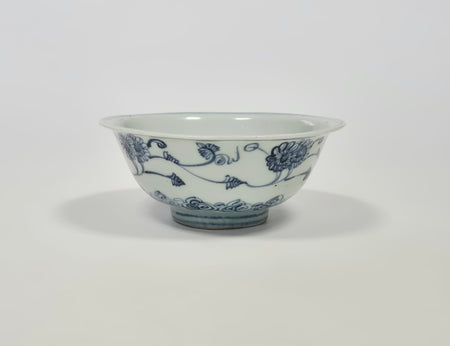 blue white bowl ming hongzhi Zhengde
