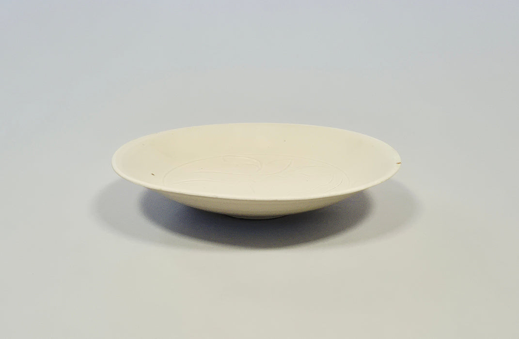 ding carved lotus dish song dynasty