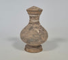 lidded hu jar western han dynasty