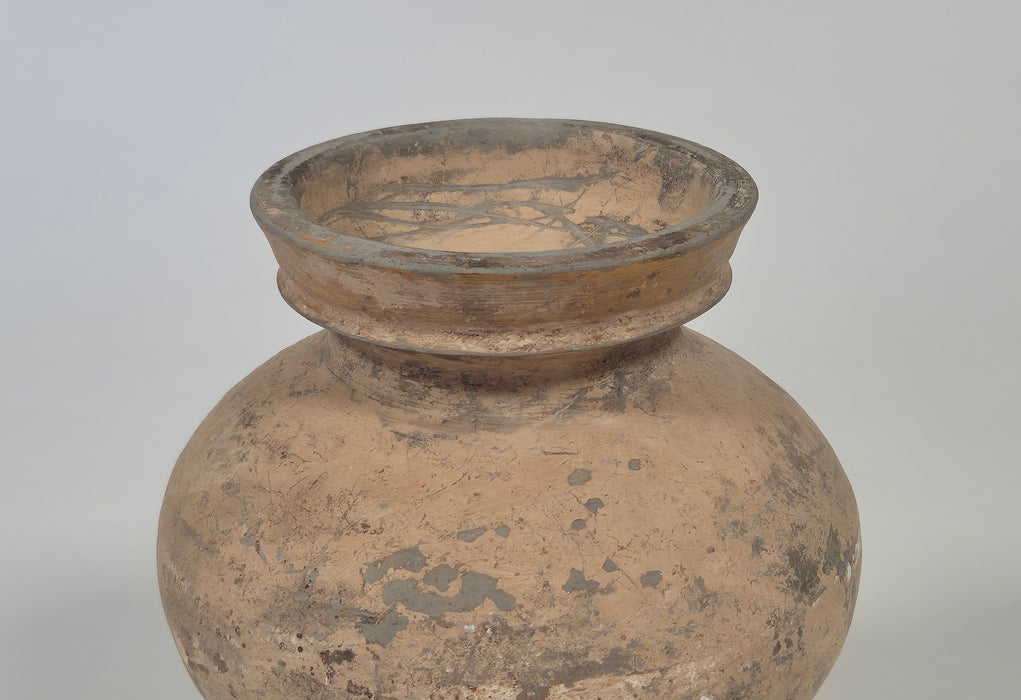 lidded hu jar western han dynasty