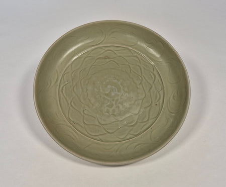 longquan carved dish yuan ming