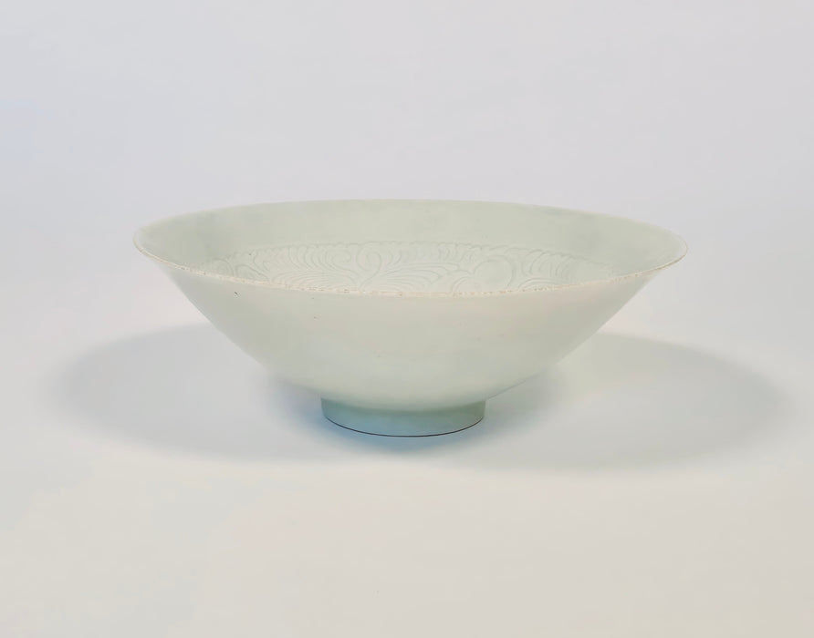 qingbai carved boys bowl song dynasty