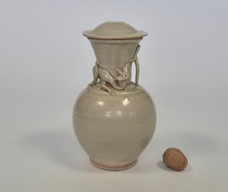 qingbai funerary jar - northern song dynasty