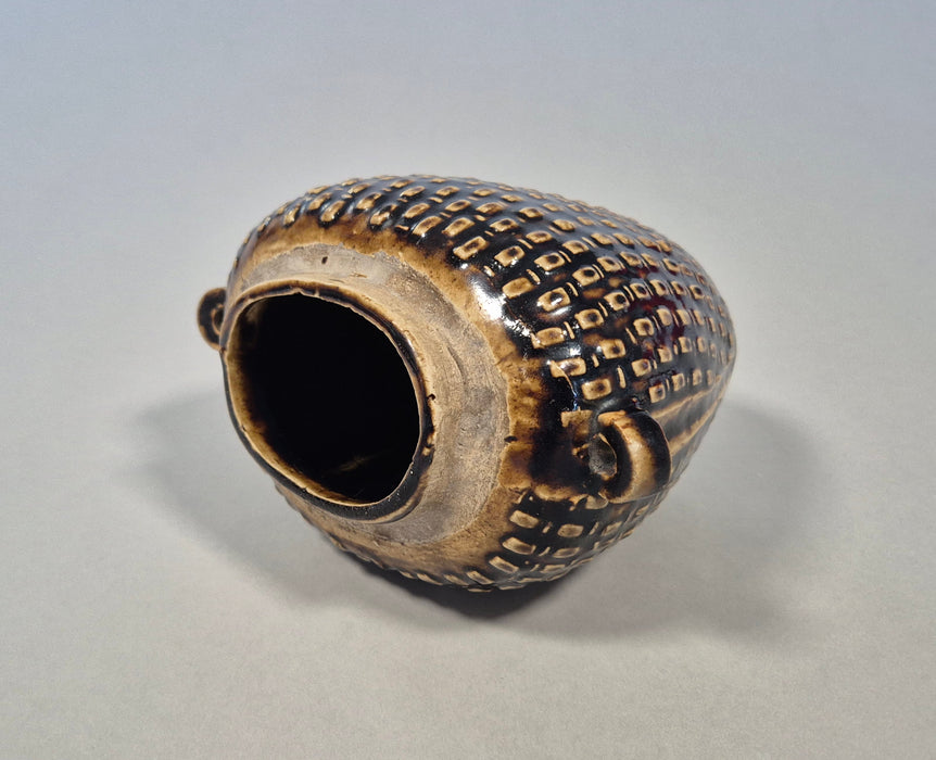 reed basket brown glazed bottle song dynasty