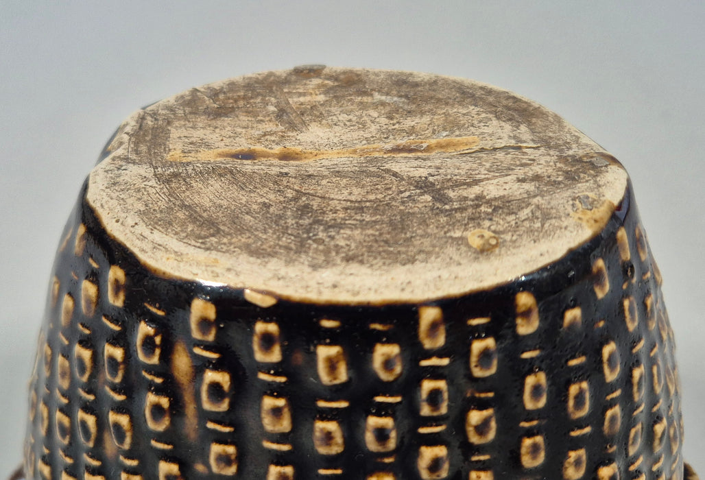 reed basket brown glazed bottle song dynasty