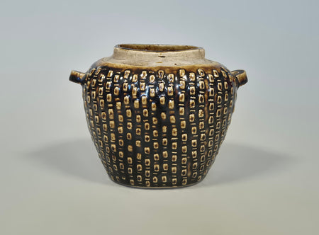 reed basket brown glazed bottle song dynasty
