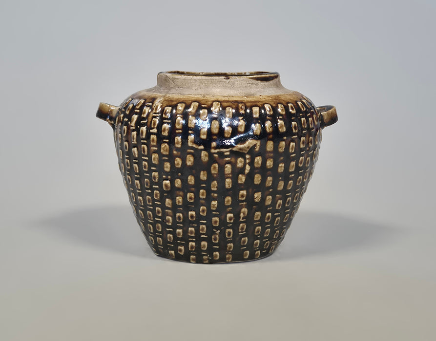 reed basket brown glazed bottle song dynasty