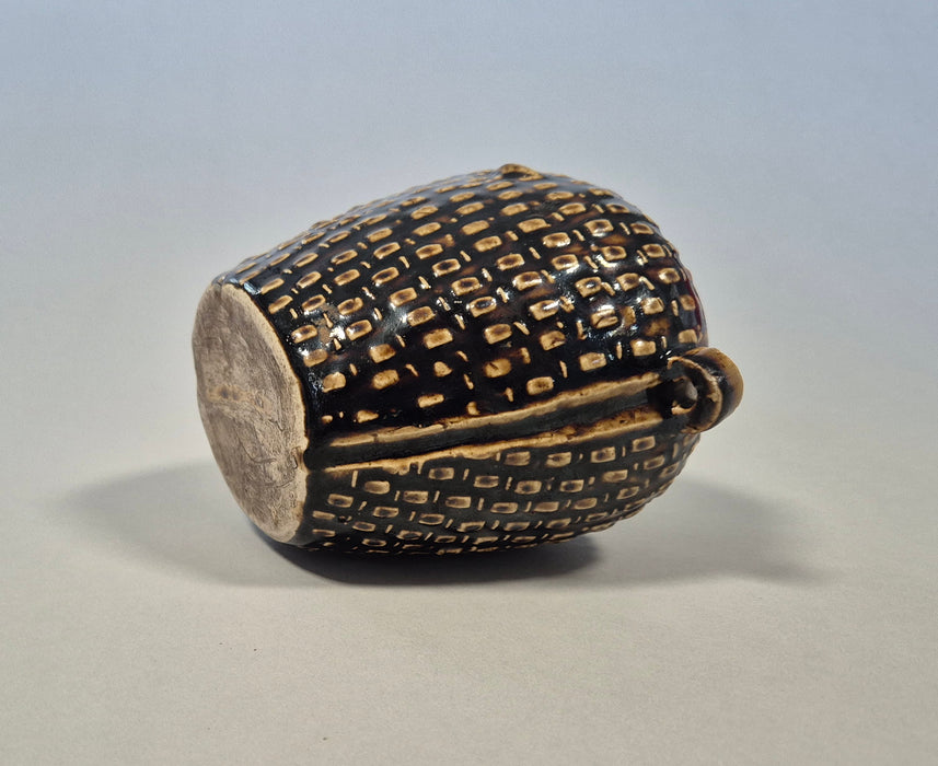 reed basket brown glazed bottle song dynasty