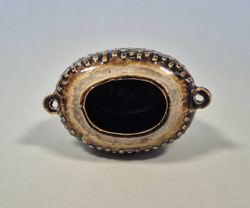 reed basket brown glazed bottle song dynasty